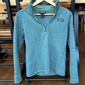 Patagonia Better Sweater 1/4-Zip Fleece Jacket - Women's. Size Small.